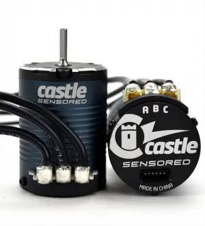 Castle Creations 4 Pole Sensored Brushless Motor - 1406-1900KV