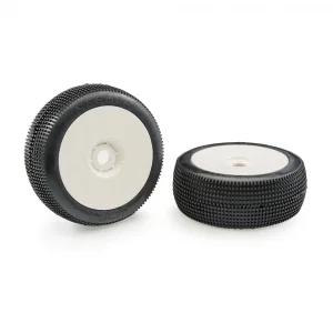 Matrix Nebula Soft 1:8 Buggy Pre-glued White Wheels (2)