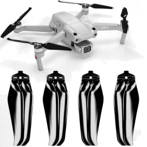 Master Airscrew 7.2x3.8 STEALTH Multirotor Folding Propeller Set x4 Black for DJI Air 2S