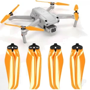 Master Airscrew 7.2x3.8 STEALTH Multirotor Folding Propeller Set x4 Orange for DJI Air 2S