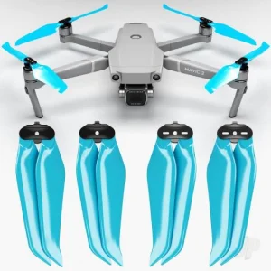 Master Airscrew DJI Mavic 2 STEALTH Upgrade Propellers, Blue (89x49 F) (4 pcs)