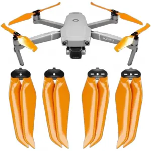 Master Airscrew DJI Mavic 2 STEALTH Upgrade Propellers, Orange (89x49 F) (4 pcs)