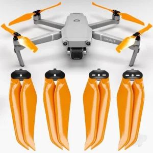 Master Airscrew DJI Mavic 2 STEALTH Upgrade Propellers, Orange (89x49 F) (4 pcs)