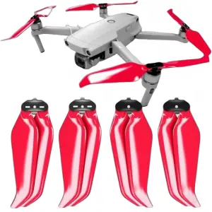 Master Airscrew 8.9x4.9 ENDURE Multirotor Folding Propeller Set x4 Red for DJI Mavic 2 Zoom, Pro + Ent.