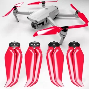 Master Airscrew 8.9x4.9 ENDURE Multirotor Folding Propeller Set x4 Red for DJI Mavic 2 Zoom, Pro + Ent.