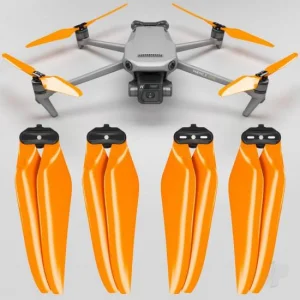 Master Airscrew 9.4x5.3 STEALTH Multirotor Folding Propeller Set x4 Orange for DJI Mavic 3