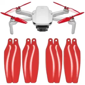 Master Airscrew STEALTH Multirotor Propeller Set x4 Red for DJI Mini 2 / SE