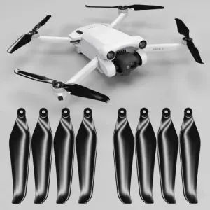 Master Airscrew DJI Mini 3 Pro/4 Pro STEALTH Upgrade Propellers - x4 Black