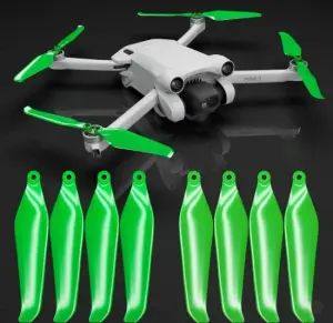 Master Airscrew DJI Mini 3 Pro/4 Pro STEALTH Upgrade Propellers - x4 Green