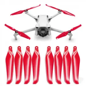 Master Airscrew DJI Mini 3 STEALTH Upgrade Propellers - x4 Red