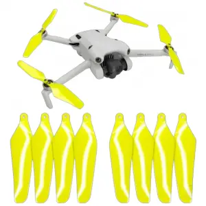 Master Airscrew DJI Mini 4 / 3 Pro SUPER STEALTH Upgrade Propellers - x4 Electric