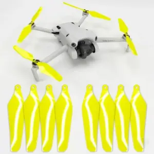 Master Airscrew DJI Mini 4 / 3 Pro SUPER STEALTH Upgrade Propellers - x4 Electric