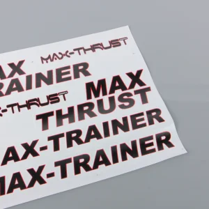 Max-Thrust Decal set (for MAXB-TRNR-R)