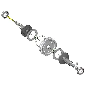 MIP Super Ball Diff - Tamiya Blackfoot/ Monster Beetle #1621