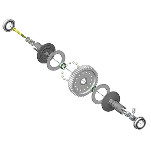 MIP Super Ball Diff - Tamiya Blackfoot/ Monster Beetle #1621