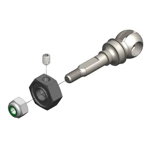 MIP X-Duty - CVD Axle - 11mm Of Fset W/ 10mm X 5mm Bearing #18