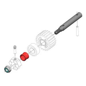 MIP Wide Track Kit - 4mm Offset - Traxxas TRX-4
