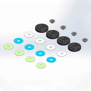 MIP Bypass1 Pistons - 6-Hole S Et - 16mm - Mugen 1:8