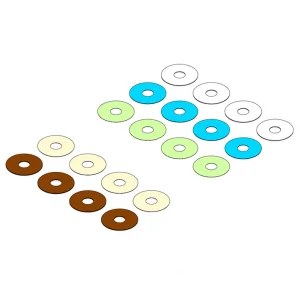 MIP Bypass1 Tuning Valves Kit - 1:8 Scale
