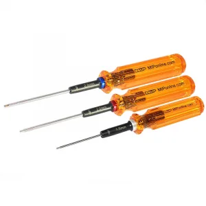 MIP Hex Driver Wrench Set Gen 2 - Metric 1.5/2.0/2.5mm