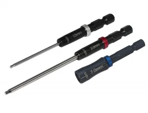 MIP Speed Tip Wrench Set Gen 2 1.5/2.0mm Hex + 7.0mm Nut Driver