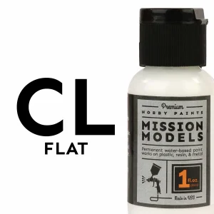Mission Models Flat Clear Coat, 1oz