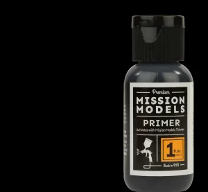 Mission Models Gloss Black Base for Chrome, 1oz ** CLEARANCE **