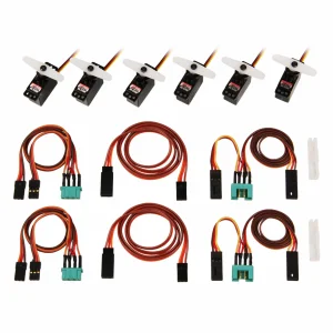 Multiplex Servo Set with cables M6/UNI FunRay (complete)