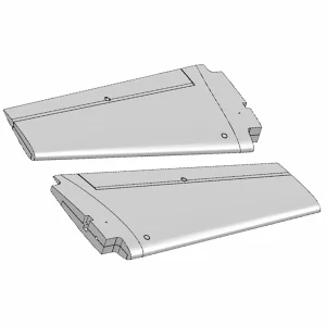 Multiplex Wings w/o servos and tube Extra 300 S