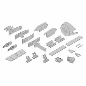Multiplex PVC Parts EasyGlider 4