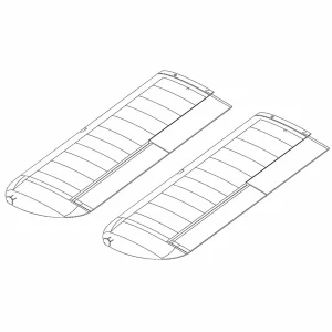 Multiplex FunCub XL Wing Set 224433