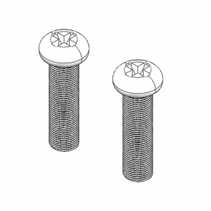 Multiplex Nylon wing screws FunCub XL