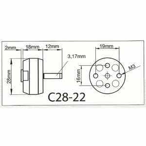ROXXY BL Outrunner (C28-22-25)