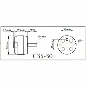 ROXXY BL Outrunner (C35-30-10)