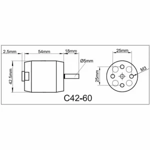 ROXXY BL Outrunner (C42-60-05)