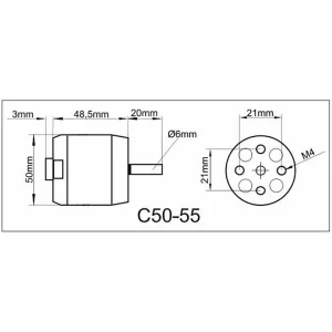 ROXXY BL Outrunner (C50-55-08)