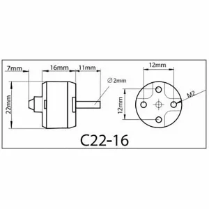ROXXY BL Outrunner (C22-16-55) - 800kV