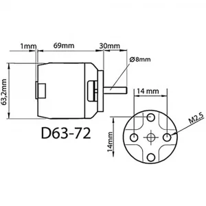 ROXXY BL Outrunner (D63-72) Air - 200kV