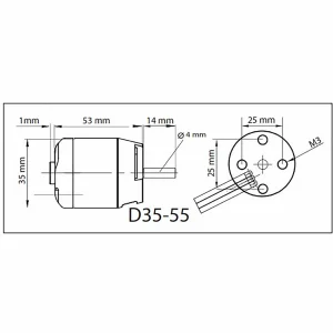 ROXXY BL Outrunner (D35-55-04) - 900kV