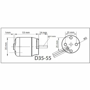 ROXXY BL Outrunner (D35-55-06) - 590kV