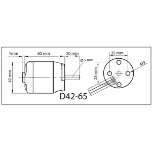 ROXXY BL Outrunner (D42-65-06) - 430kV