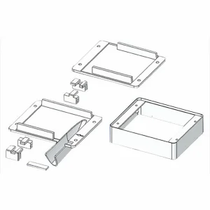 Multiplex Wing Servo Mount Universal Pair 85078