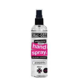 MIP Muc-Off Antibacterial Sanitising Hand Spray 250Ml