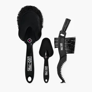 CML Racing Muc-Off 3X Brush Set (Detail - Soft - Claw)