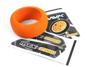 Transmitter Wheel Foam & Decals (Orange)