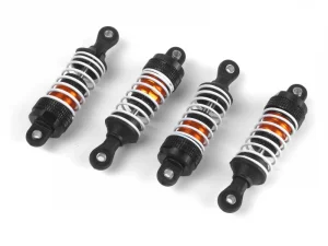 Aluminium Oil-Filled Shock Absorber Set (Orange/4pcs)