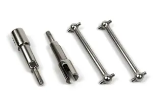 Steel Rear Driveshaft and Axle Set (2)