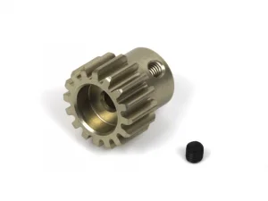 16T Aluminium Pinion Gear (0.8 M / 32DP 3.175 Shaft)