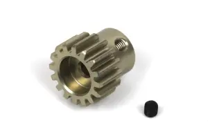 16T Aluminium Pinion Gear (0.8 M / 32DP 3.175 Shaft)