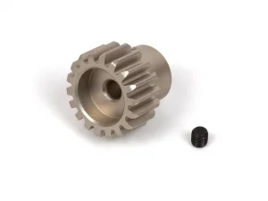 18T Aluminium Pinion Gear (0.8 M / 32DP 3.175 Shaft)